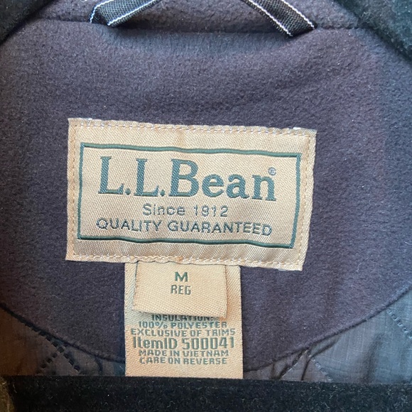 LL Bean Men's Maine Guide Zip-Front Jac-Shirt with PrimaLoft - Picture 4 of 4